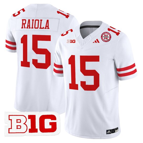 Mens Youths Kids Womens Dylan Raiola White Vapor Stitched Jersey